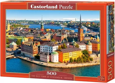 Puzzle 500. The Old Town of Stockholm - tantis.pl