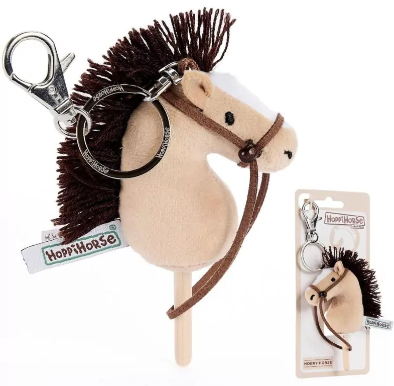 Brelok Hobby Horse beżowy 12cm - tantis.pl
