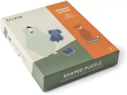 Puzzle w kształcie zwierzątek