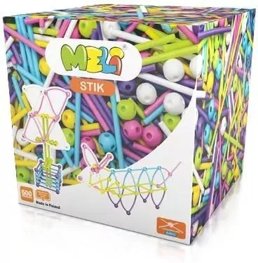 Klocki Meli Stik Pink - tantis.pl