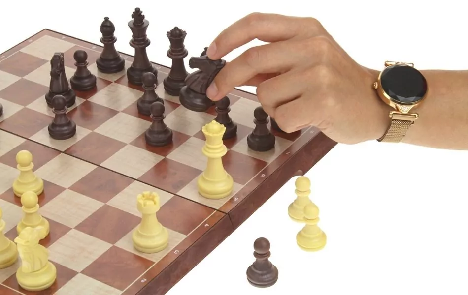 Szachy i warcaby magnetyczne 2w1 - tantis.pl