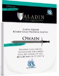 Koszulki na karty. Owain Premium Standard European (80x80) 55 sztuk