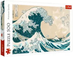 Puzzle 500 Wielka kocia fala TREFL