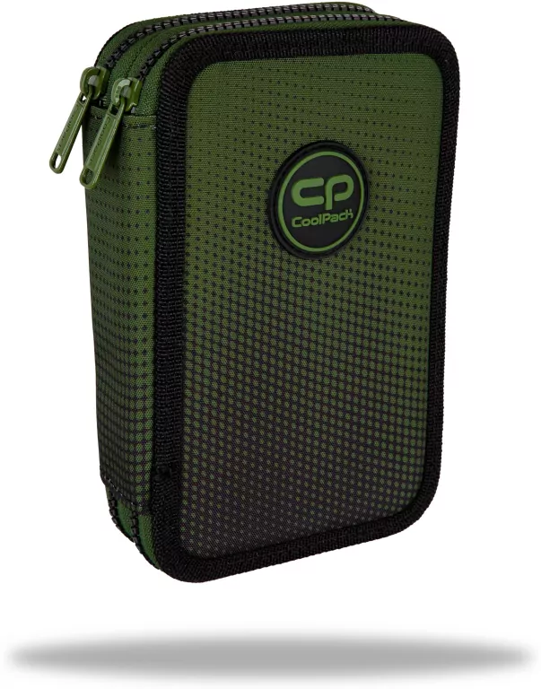 Coolpack. Piórnik 2-komorowy z wyposażeniem. Jumper 2 gradient grass - tantis.pl