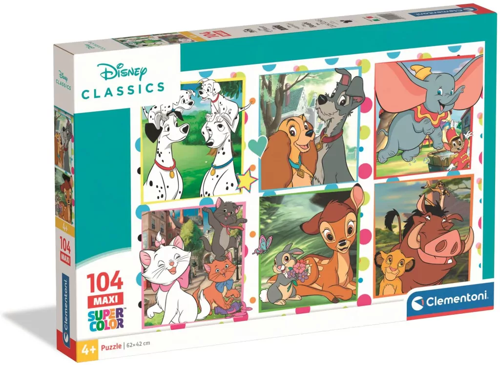 Puzzle 104 Disney Classics - tantis.pl