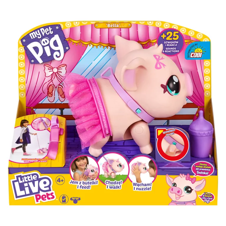 My Pet Pig Bella. Little Live Pets - tantis.pl