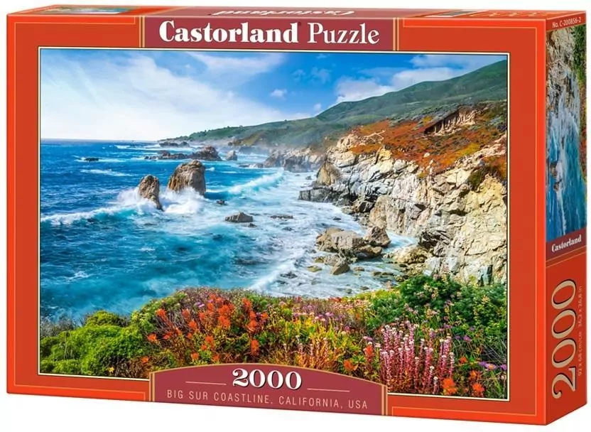 Puzzle 2000. Big Sur Coastline, California, USA - tantis.pl