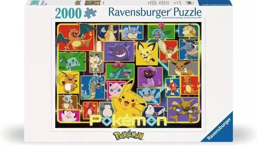 Puzzle 2000 Pokemon - tantis.pl