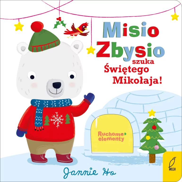Misio Zbysio szuka Świętego Mikołaja! Ruchome elementy wyd. 2024 - tantis.pl