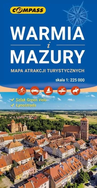 Mapa atrakcji turystycznych - Warmia i Mazury - tantis.pl