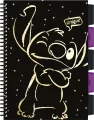 Kołobrulion B5 Disney Gold Stitch project book 100 kartek wzór 1 - tantis.pl