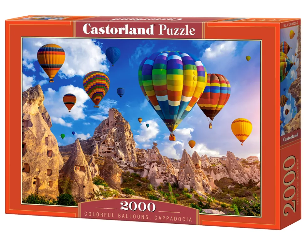CASTOR. Puzzle 2000 Colorful Balloons. Cappadocia 200900-2 - tantis.pl
