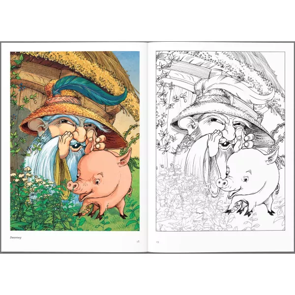 Bestiariuszek - zeszyt do kolorowania - tantis.pl