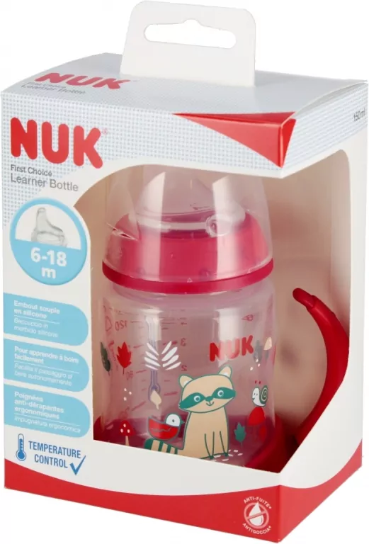 NUK. First Choice. Butelka 150ml. 6-18 miesięcy - tantis.pl