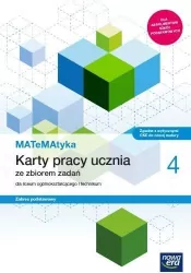MATeMAtyka 4. Karty pracy ucznia ze zbiorem zadań dla liceum ogólnokształcącego i technikum. Zakres podstawowy