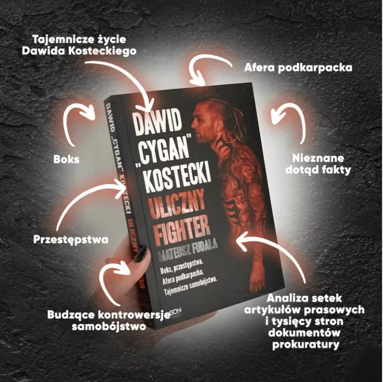 Dawid „Cygan” Kostecki. Uliczny fighter - tantis.pl