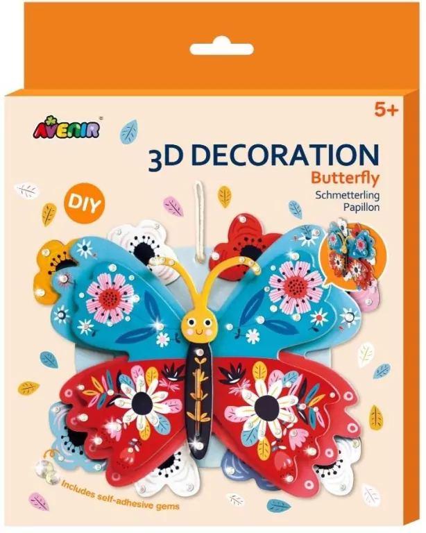 Dekoracje 3D - Motyl - tantis.pl