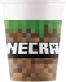 Kubeczki papierowe Minecraft 200ml - tantis.pl