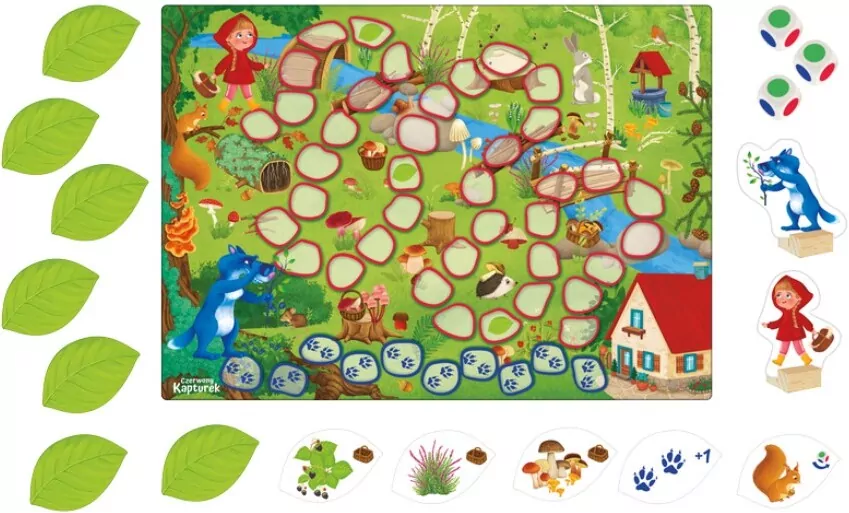 Gra planszowa Czerwony Kapturek - tantis.pl