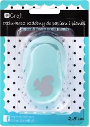 Dziurkacz ozdobny. Wiewiórka 2,5cm