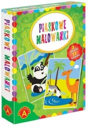 Piaskowe malowanki - Panda i Wielbłąd
