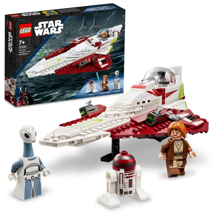 LEGO® Star Wars™. Myśliwiec Jedi Obi-Wana Kenobiego™ 75333 - tantis.pl