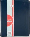 Teczka A4. Granatowa na suwak - tantis.pl