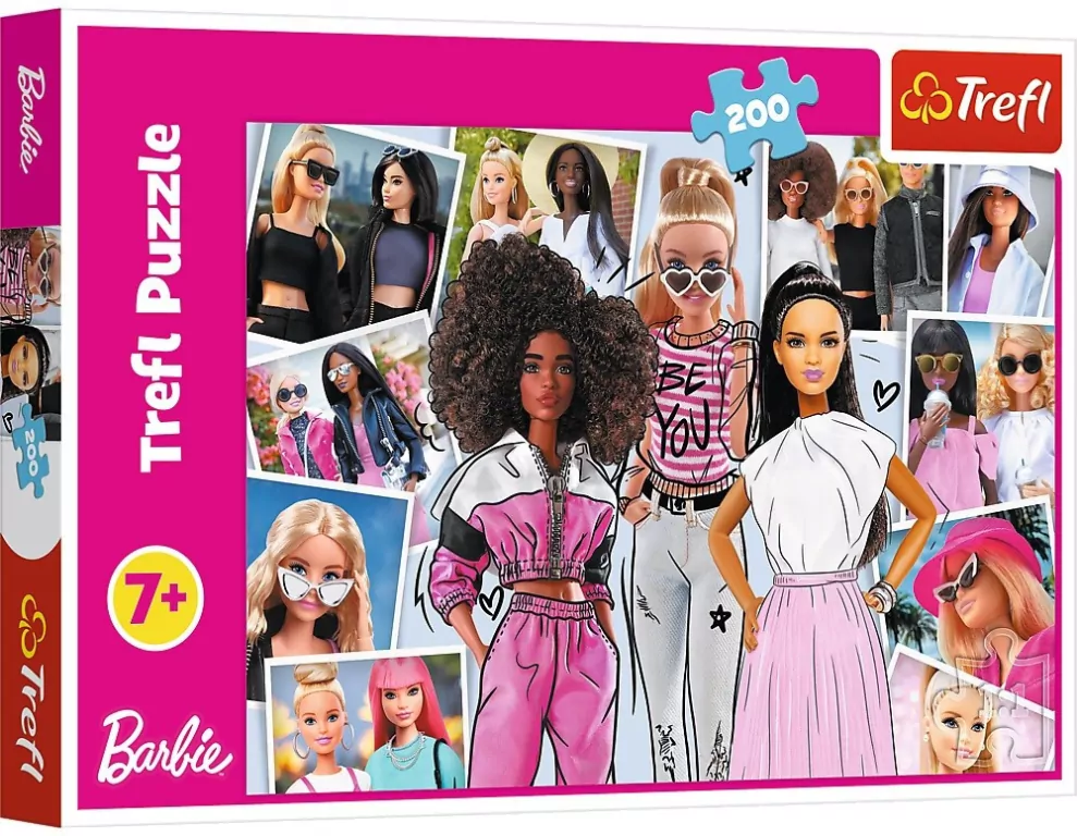 Puzzle 200. W świecie Barbie - tantis.pl