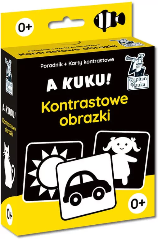 A kuku! Kontrastowe obrazki. Kapitan Nauka - tantis.pl