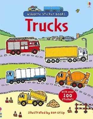 First Sticker Book Trucks - tantis.pl