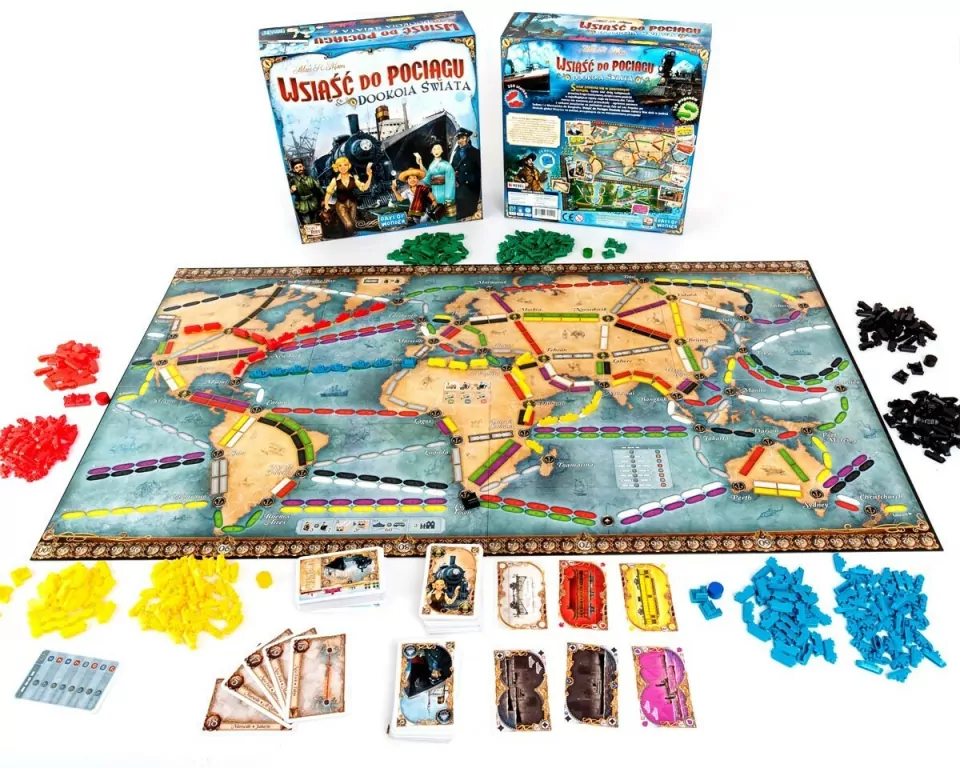 Wsiąść do pociągu. Dookoła Świata - tantis.pl