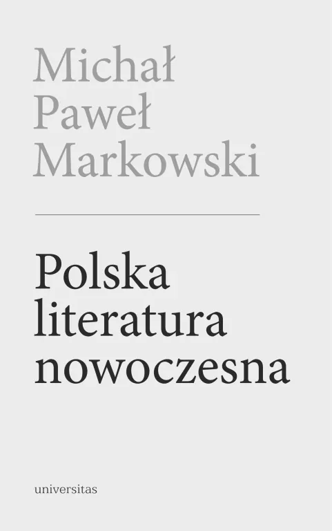 Polska literatura nowoczesna w.2 poszerzone - tantis.pl