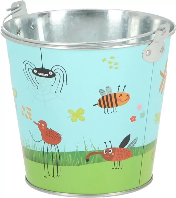 Wiaderko ogrodowe stal ocynkowana owady 1,8L - tantis.pl