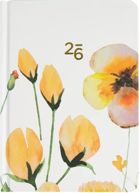 Kalendarz tygodniowy 2026. B6 Żółte Kwiaty - tantis.pl