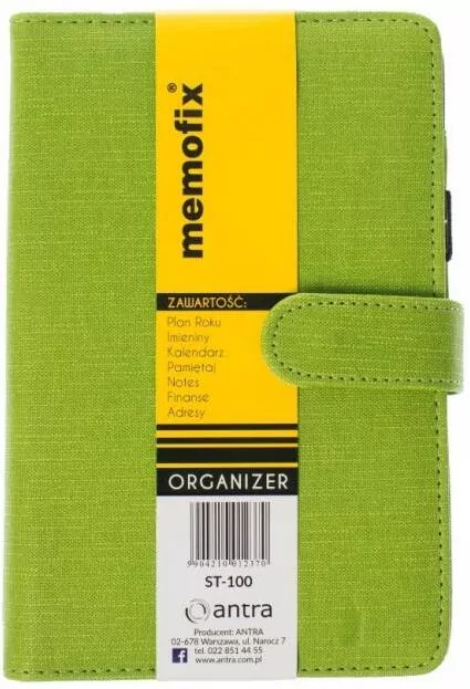Organizer Memofix 2026 B6 ST zielony - tantis.pl