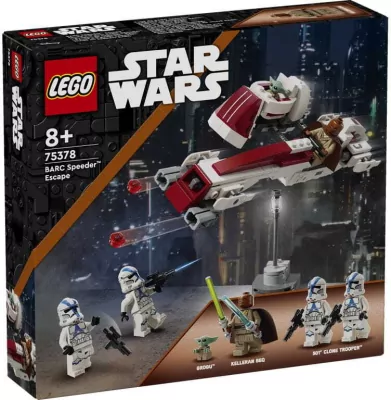 LEGO® Star Wars™. Ucieczka na śmigaczu BARC™ 75378