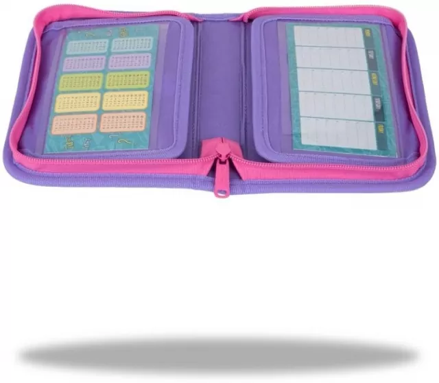 Piórnik 1-komorowy bez wyposażenia Coolpack Clipper Sew Pastel Heart - tantis.pl
