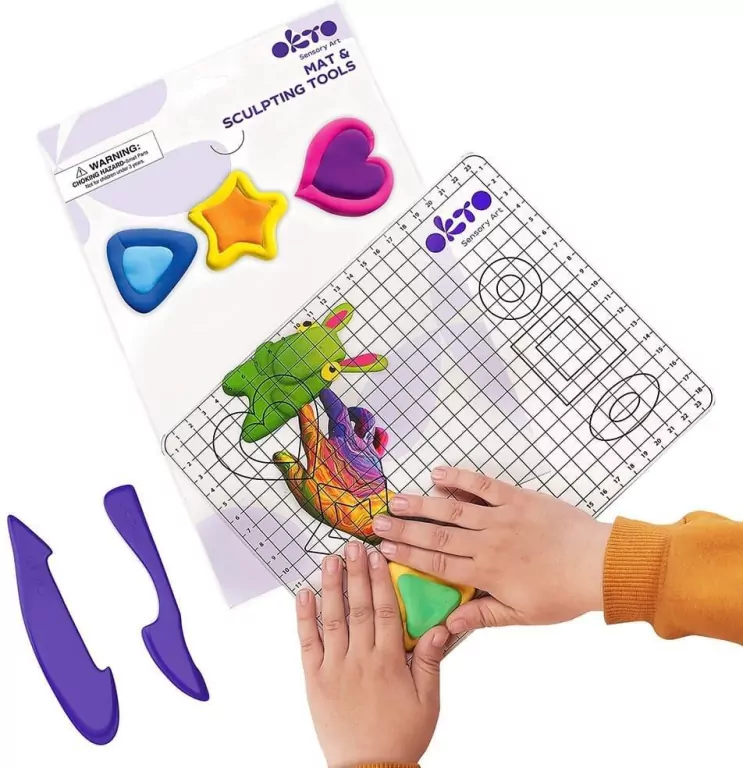 Mata do kreatywności z przyborami szkolnymi 19x24 - tantis.pl