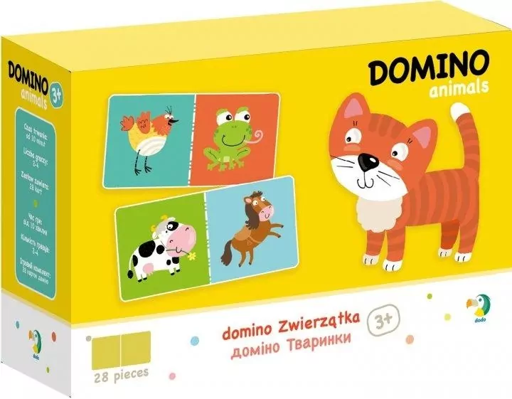 Domino. Zwierzątka - tantis.pl