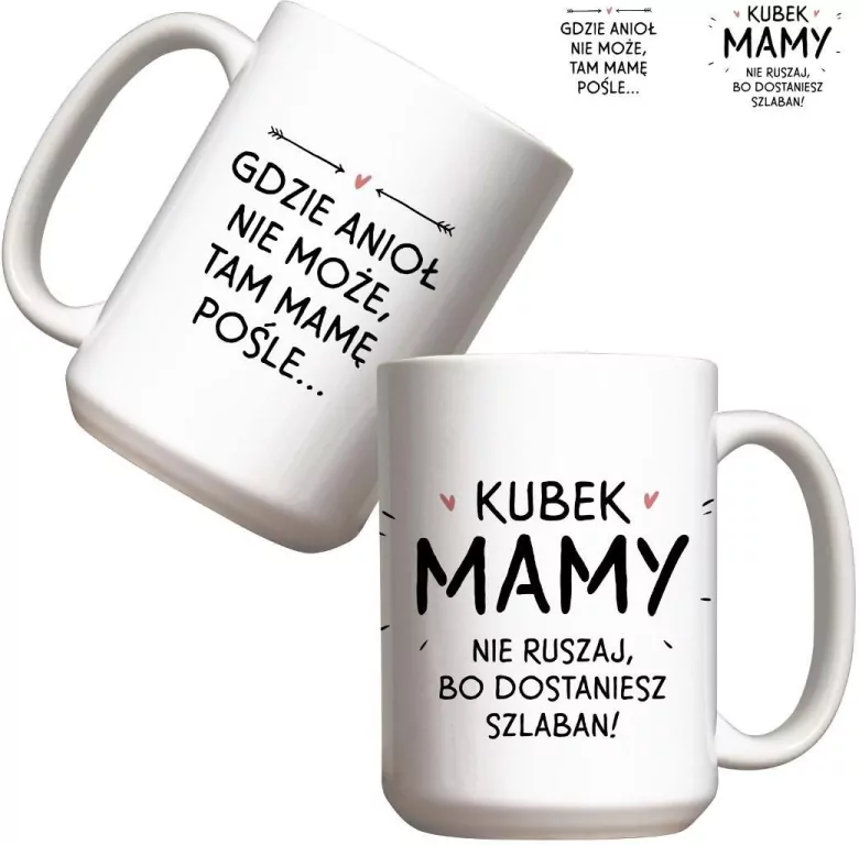 Kubek. Kubek Mamy 440ml - tantis.pl