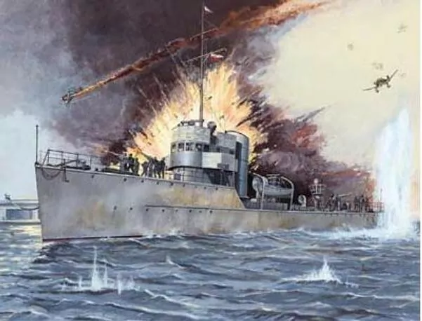 Okręt Artyleryjski ORP "MAZUR" wz 39 - tantis.pl