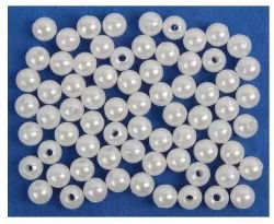 Koraliki białe, 8mm