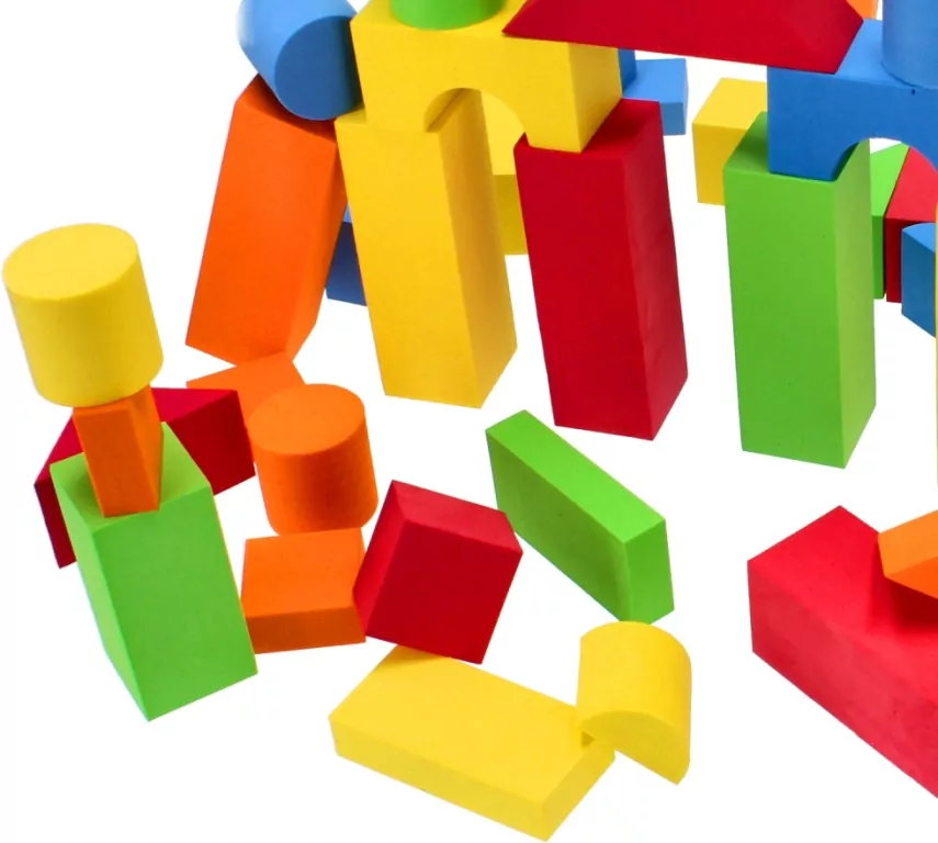 Klocki piankowe 46 elementów - tantis.pl