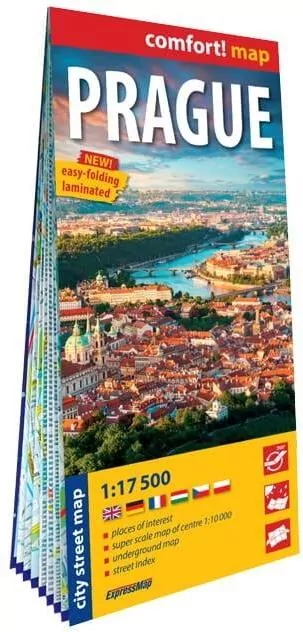 Praga. Comfort!map 1:17 500 - tantis.pl
