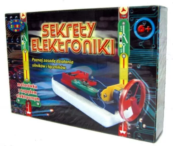 Sekrety elektroniki mini. Motorówka z napędem elektrycznym - tantis.pl