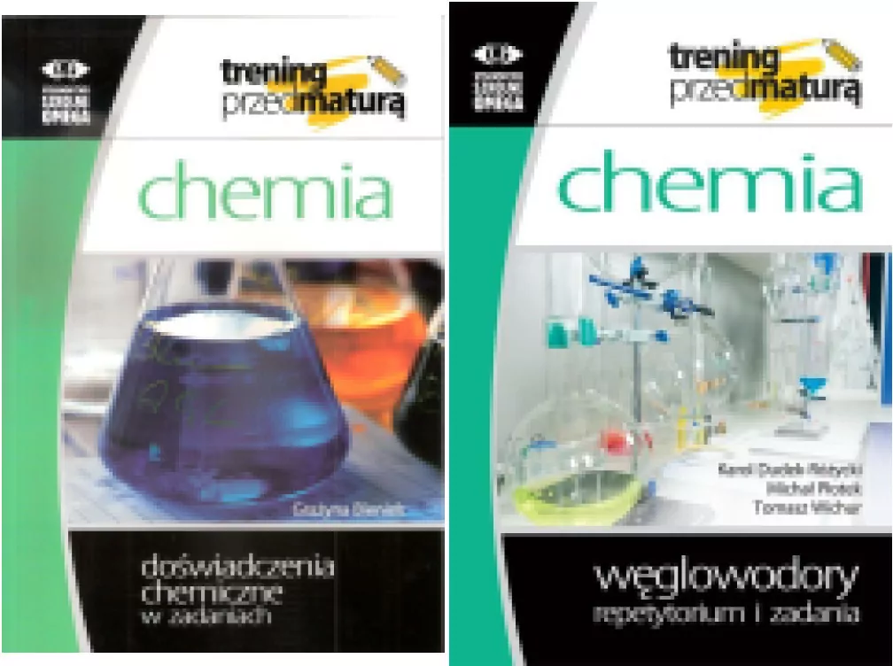Pakiet: Chemia. Węglowodory. Repetytorium i zadania / Doświadczenia chemiczne w zadaniach. Trening przed maturą - tantis.pl