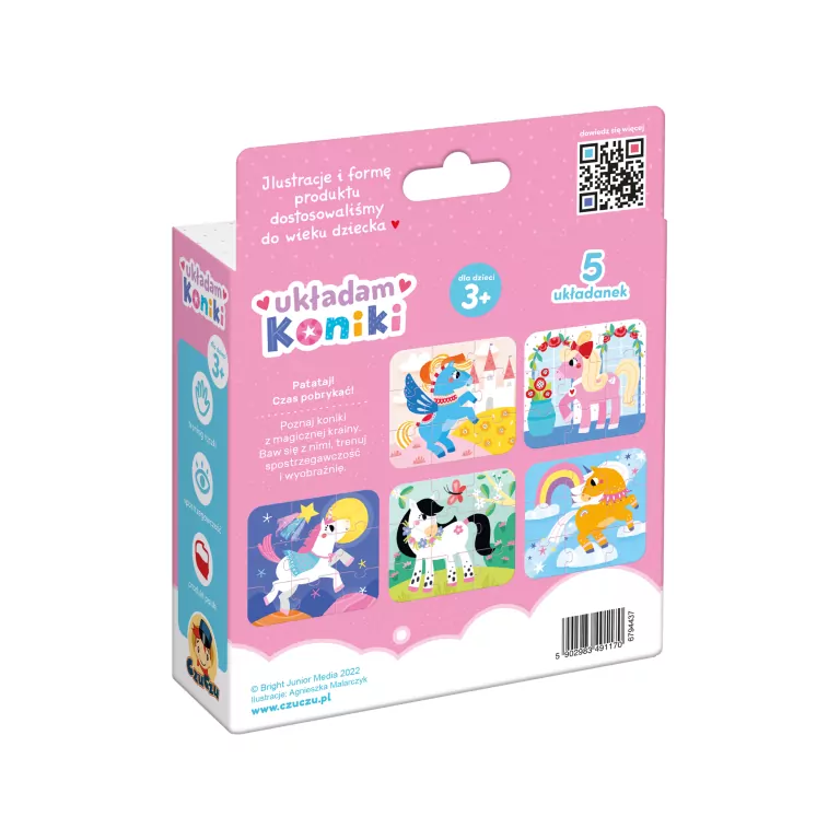 CzuCzu. Układam Koniki 3+ - tantis.pl