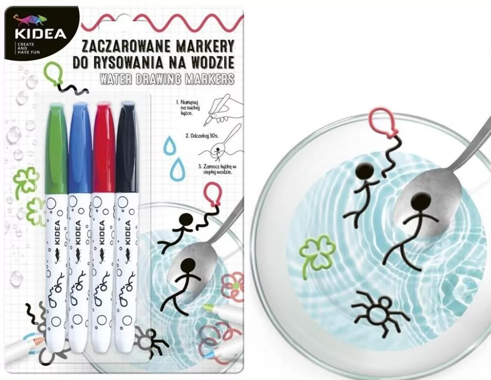 Zaczarowane markery do rysowania na wodzie - tantis.pl