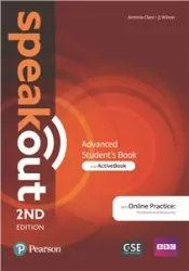 Speakout 2ND Edition. Advanced. Students' Book (podręcznik) + Active Book + Online workbook MyEnglishLab (ćwiczenia online) v2 + DVD-ROM