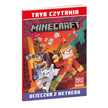 Ucieczka z Netheru. Tryb czytania. Minecraft - tantis.pl